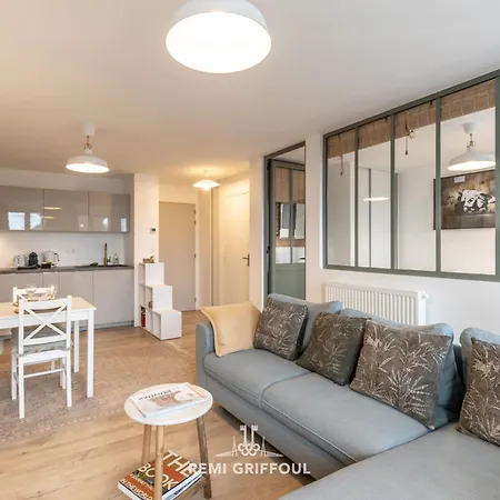 Magical Rooftop Views Historic Center 2 Guests Appartement Honfleur