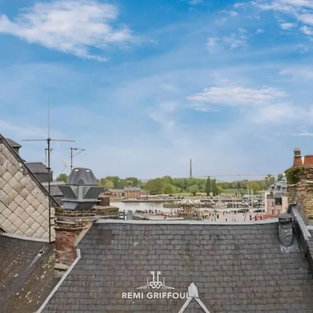 شقة Magical Rooftop Views Historic Center 2 Guests أونفلور